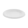 Earthchoice Compostable Fiber-Blend Bagasse Dinnerware, Plate, 6″ Dia, Natural, 1,000/carton