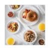Placesetter Satin Non-Laminated Foam Dinnerware, Plate, 7″ dia, White, 900/Carton - Image 3