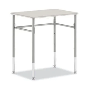 SmartLink Student Desk, Rectangle, 20″ x 26″ x 23″ to 33″, White, 2/Carton