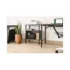 Simple Work Desk, 45.5″ X 23.5″ X 29.5″, Gray - Image 2
