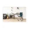 Simple Work Desk, 45.5″ X 23.5″ X 29.5″, Gray - Image 3