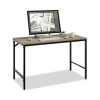 Simple Work Desk, 45.5″ X 23.5″ X 29.5″, Walnut - Image 2