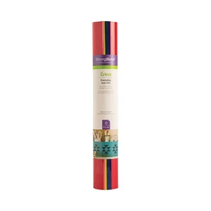 Everyday Iron-On Material for Assorted Surfaces, 12 x 12, Assorted Colors, 6/Pack