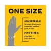 Adjustable Reversible Splint Wrist Brace, Fits Wrists 5.5" to 8.5", Black - Image 2