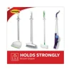Broom Gripper, 3.12w x 1.85d x 3.34h, White/Gray, 6 Grippers/16 Strips/Pack - Image 3