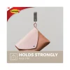Decorative Hooks, Medium, Metal, Brushed Nickel, 3 lb Capacity, 2 Hooks and 4 Strips/Pack - Image 4
