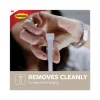Decorative Hooks, Medium, Metal, Brushed Nickel, 3 lb Capacity, 2 Hooks and 4 Strips/Pack - Image 2