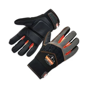 ProFlex 9002 Certified Full-Finger Anti-Vibration Gloves, Black, 2X-Large, Pair, Ships in 1-3 Business Days