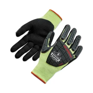 ProFlex 7141 ANSI A4 DIR Nitrile-Coated CR Gloves, Lime, 2X-Large, 72 Pairs/Pack, Ships in 1-3 Business Days