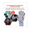 ProFlex 7025 ANSI A2 PU Coated CR Gloves, Blue, Small, Pair, Ships in 1-3 Business Days - Image 2