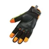 ProFlex 924 Hybrid Dorsal Impact-Reducing Gloves, Black/Lime, Small, Pair, Ships in 1-3 Business Days - Image 2