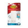 Bath Picture Hanging Strips, Large, Removable, Holds Up To 4 Lbs Per Pair, 0.75 X 3.65, White, 4 Pairs/pack