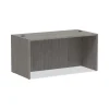 Alera Valencia Series Straight Front Desk Shell, 59.13″ x 29.5″ x 29.63″, Gray