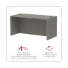 Alera Valencia Series Straight Front Desk Shell, 59.13″ x 29.5″ x 29.63″, Gray - Image 2