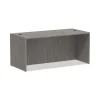 Alera Valencia Series Straight Front Desk Shell, 65″ x 29.5″ x 29.63″, Gray