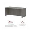 Alera Valencia Series Straight Front Desk Shell, 65″ x 29.5″ x 29.63″, Gray - Image 3