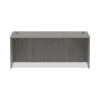 Alera Valencia Series Straight Front Desk Shell, 71″ x 35.5″ x 29.63″, Gray - Image 2