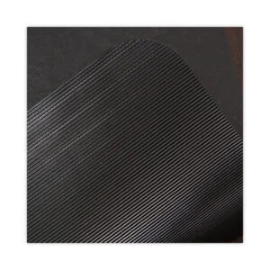 Floor+Mate, For Hard Floor to Medium Pile Carpet up to 0.75″, 36 x 48, Black