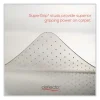 Duramat Moderate Use Chair Mat For Low Pile Carpet, 45 X 53, Wide Lipped, Clear - Image 3