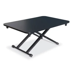 Height Adjustable Laptop Standing Desk, 28.8 x 18.5 x 2.6 to 16, Black, Ships in 1-3 Business Days