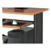 Muv Standing Desk, 35.5″ x 22″ x 30.5″, Cherry, Ships in 1-3 Business Days - Image 2