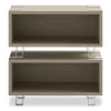 Ready Home Office Small Stackable Storage, 1-Shelf, 24w x 12d x 12.25h, Beige/White, Ships in 1-3 Business Days - Image 3