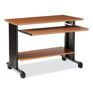 Muv Standing Desk, 35.5″ x 22″ x 30.5″, Cherry, Ships in 1-3 Business Days