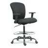 Alera Mota Series Big And Tall Stool, Supports Up To 450 Lb, 28.74″ To 32.67″ Seat Height, Black
