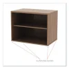 Alera Open Office Low Storage Cabinet Credenza, 29.5 x 19.13 x 22.78, Walnut - Image 3