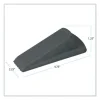 Big Foot Doorstop, No Slip Rubber Wedge, 2.25w X 4.75d X 1.25h, Gray - Image 3