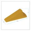 Giant Foot Doorstop, No-Slip Rubber Wedge, 3.5w X 6.75d X 2h, Safety Yellow - Image 3
