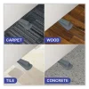 Big Foot Doorstop, No Slip Rubber Wedge, 2.25w X 4.75d X 1.25h, Gray - Image 2