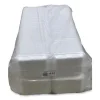Meat Trays, #4P, 9.5 x 7.19 x 1.2, White, 500/Carton - Image 3