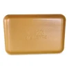 Meat Trays, 13.81 x 9.25 x 2.7, Yellow, 100/Carton - Image 2