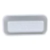 Meat Trays, #1.5, 8.38 x 3.94 x 1.1, White, 1,000/Carton