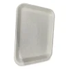 Meat Trays, #4S, 9.5 x 7.25 x 0.5, White, 500/Carton