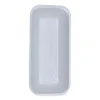 Meat Trays, #1.5, 8.38 x 3.94 x 1.1, White, 1,000/Carton - Image 2