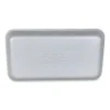 Meat Trays, #1525, 14.5 x 8 x 0.75, White, 250/Carton - Image 2