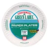 White Paper Plates, 6″ Dia, 100/pack, 10 Packs/carton - Image 3