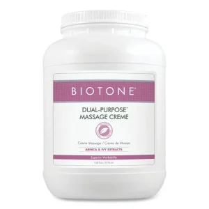 Dual-Purpose Massage Creme, 1 Gal Jar, Unscented