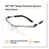 BX Molded-In Diopter Safety Glasses, 2.5+ Diopter Strength, Silver/Black Frame, Clear Lens - Image 2