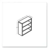 10500 Series Laminate Bookcase, Three-Shelf, 36w x 13.13d x 43.38h, Pinnacle - Image 2