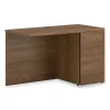 10500 Series Return with Full-Height Pedestal, Right, 48″ x 24″ x 29.5″, Pinnacle
