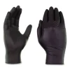 Nitrile Exam Gloves, Powder-Free, 6 mil, XX-Large, Black, 100 Gloves/Box, 10 Boxes/Carton - Image 2