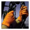 Heavy-Duty Industrial Gloves, Powder-Free, 8 mil, Large, Orange, 100 Gloves/Box, 10 Boxes/Carton - Image 2