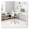 Duramat Moderate Use Chair Mat, Low Pile Carpet, Flat, 46 X 60, Rectangle, Clear - Image 2
