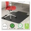 EconoMat Hard Floor Chair Mat, Lipped, 36 x 48, Black, Ships in 4-6 Business Days