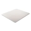 Duramat Moderate Use Chair Mat, Low Pile Carpet, Flat, 46 X 60, Rectangle, Clear