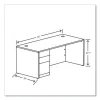 10700 Series “l” Workstation Desk With Three-Quarter Height Pedestal On Left, 66″ X 30″ X 29.5″, Cognac - Image 3