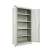 Assembled 78″ High Heavy-Duty Welded Storage Cabinet, Four Adjustable Shelves, 36w X 24d, Light Gray